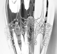  Tiffany Co Tiffany Tall Victorian Classical Sterling Silver Vase - 3987022