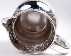  Tiffany Co Tiffany Victorian Classical Repousse Sterling Silver Bar Pitcher - 4117682