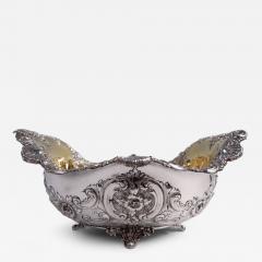  Tiffany Co Tiffany Victorian Classical Sterling Silver Shell Scroll Bowl - 4344670