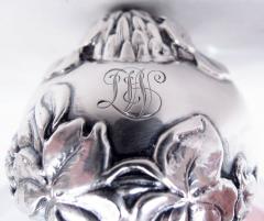  Tiffany Co Tiffany Victorian Sterling Silver Brilliant Cut Glass Candy Jar - 4359065
