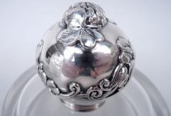  Tiffany Co Tiffany Victorian Sterling Silver Brilliant Cut Glass Candy Jar - 4359068