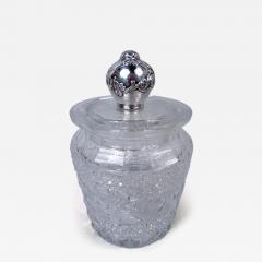  Tiffany Co Tiffany Victorian Sterling Silver Brilliant Cut Glass Candy Jar - 4361573