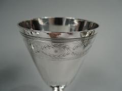  Tiffany Co Tiffany Winthrop Drinks Set for 6 with Pitcher Goblets on Tray - 3762100