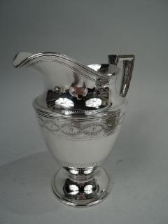  Tiffany Co Tiffany Winthrop Drinks Set for 6 with Pitcher Goblets on Tray - 3762101