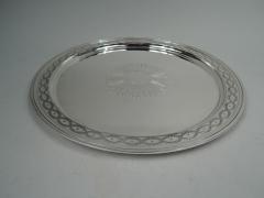  Tiffany Co Tiffany Winthrop Drinks Set for 6 with Pitcher Goblets on Tray - 3762105
