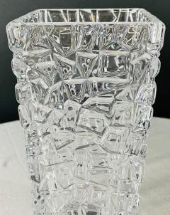  Tiffany Co Tiffanys Co Signed Crystal Vase - 2889363