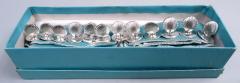  Tiffany Co Twelve Tiffany Midcentury Classical Scallop Shell Place Card Holders - 4337095