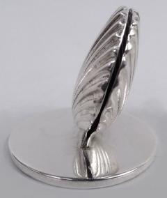  Tiffany Co Twelve Tiffany Midcentury Classical Scallop Shell Place Card Holders - 4337181