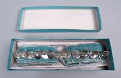  Tiffany Co Twelve Tiffany Midcentury Classical Scallop Shell Place Card Holders - 4337184