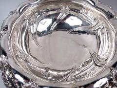  Tiffany Co Very Desirable Tiffany Chrysanthemum Centerpiece Punchbowl - 4543086