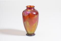  Tiffany Glass Decorating Co Early Decorated Favrile Glass Vase - 4478509