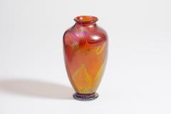  Tiffany Glass Decorating Co Early Decorated Favrile Glass Vase - 4478510