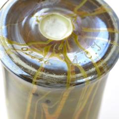  Tiffany Glass Decorating Co Tiffany Glass Decorating Wheel Carved Favrile Glass Vase - 4404360