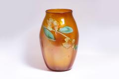  Tiffany Glass Decorating Company Early Iridescent Floral Paperweight Vase - 4181065