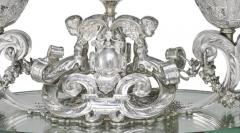  Tiffany and Co Paulding Farnham for Tiffany Co Silver Glass Renaissance Revival Centerpiece - 674658