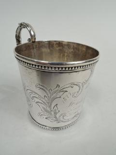  Tifft Whiting American Classical Coin Silver Christening Mug by Tifft Whiting - 3753572