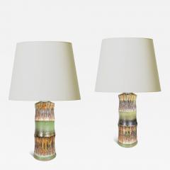 Tilgman KeramiK Pair of Table Lamps by Tilgman Keramik - 4638734