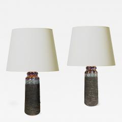 Tilgman KeramiK Pair of Table Lamps by Tilgman Keramik - 4638735