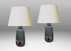  Tilgman KeramiK Pair of Table Lamps by Tilgmans Keramik - 4036020