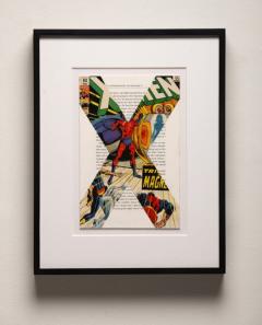  Tim Rollins Studio K O S X Men Malcolm X after Marvel Comics and Malcolm X 1997 - 4040748