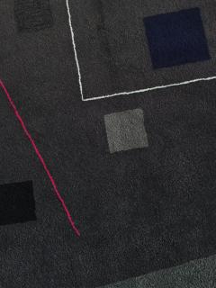  Tisca Guy de Lussigny Geometric Abstract Rug Tapestry for Tisca France - 4766903