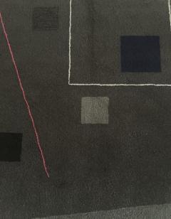  Tisca Guy de Lussigny Geometric Abstract Rug Tapestry for Tisca France - 4766942