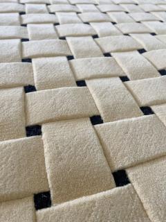  Tisca Hand Tufted Rug Interwoven by Tisca France 1990s - 4766833