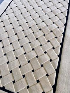  Tisca Hand Tufted Rug Interwoven by Tisca France 1990s - 4766842