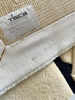  Tisca Hand Tufted Rug Interwoven by Tisca France 1990s - 4766847