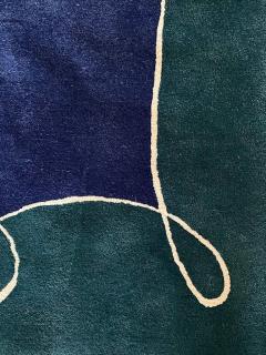  Tisca Large Hand Tufted Wool Rug by Tisca Switzerland 1990s - 4766868