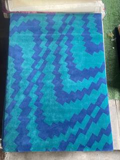  Tisca TISCA LEON Hand Tufted Wool Rug Design by Ulrike Sarvari France 1990s - 4766881