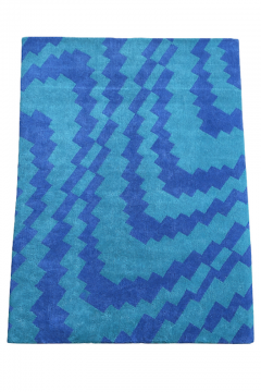  Tisca TISCA LEON Hand Tufted Wool Rug Design by Ulrike Sarvari France 1990s - 4767568