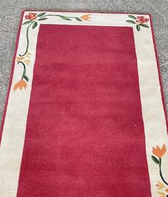  Tisca Tisca Bl tenbord re Hand Tufted Wool Rug 1980s France - 4766377