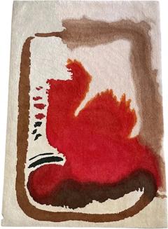  Tisca Tisca Forster Hand Tufted Wool Rug Tapestry 1980s France - 4767569