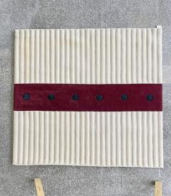  Tisca Tisca Meda Hand Tufted Wool Rug 1980s France - 4766813