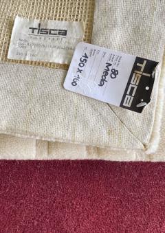  Tisca Tisca Meda Hand Tufted Wool Rug 1980s France - 4766829