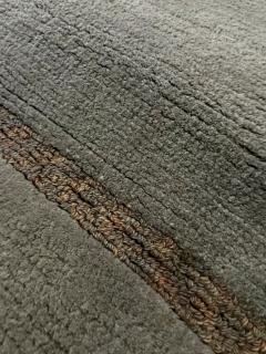  Tisca Tisca Modernist Hand Tufted Wool Rug France 1980s - 4766895
