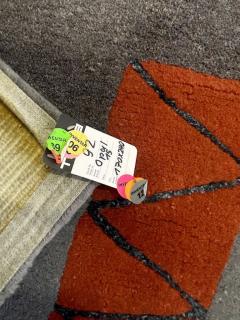  Tisca Tisca Modernist Hand Tufted Wool Rug France 1980s - 4766943