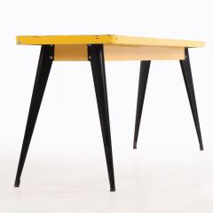  Tolix A Tolix yellow iron table C 1940  - 4271111