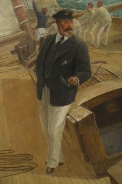  Tom Henry On The Brittania By Tom Henry Painting - 3189867