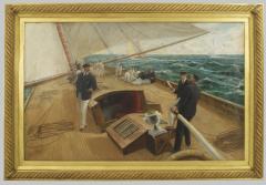  Tom Henry On The Brittania By Tom Henry Painting - 3189870