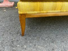  Tomlinson Handsome Tomlinson style X Long Sofa Pecan Wood Sofa Mid Century Modern - 3982994