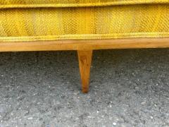  Tomlinson Handsome Tomlinson style X Long Sofa Pecan Wood Sofa Mid Century Modern - 3983087