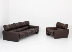  Tongiani Stefanos Three Seat Leather Sofa by Tongiani Stefanos Italy - 2245726