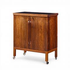  Torbj rn Afdal Torbj rn Afdal for Bruksbo Mid Century Danish Rosewood Expanding Bar Cart - 4554681
