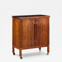  Torbj rn Afdal Torbj rn Afdal for Bruksbo Mid Century Danish Rosewood Expanding Bar Cart - 4554730