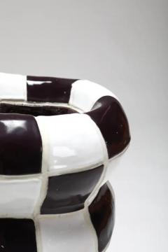  Touche Touche Ceramic Checkered Vase Pothole Portal Vex by Touche Touche - 3377790