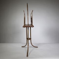  Townshends Townshends Brassfounders An Arts Crafts revolving tripod magazine rack - 4186164