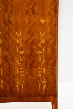  Tran s M belfabriks Aktiebolag A Swedish Grace Inlaid Mahogany Cabinet Circa 1940s - 3259608