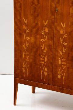  Tran s M belfabriks Aktiebolag A Swedish Grace Inlaid Mahogany Cabinet Circa 1940s - 3259616
